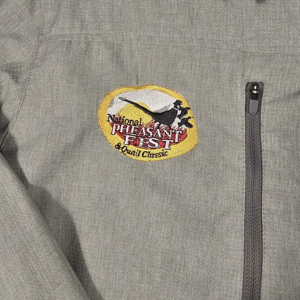 Guide Gear Men's Hunting Shirt Gray Large Insect Shield Ripstop Pheasant Fest - Picture 3 of 13